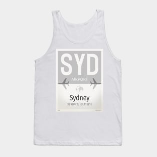 SYD SYDNEY airport Tank Top